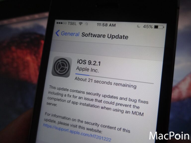 iOS 9.2.1 Sudah Dirilis dengan Berbagai Perbaikan Bugs dan Update Security