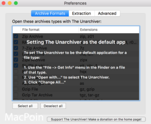 Cara Membuka Berbagai Format Kompresi di Mac