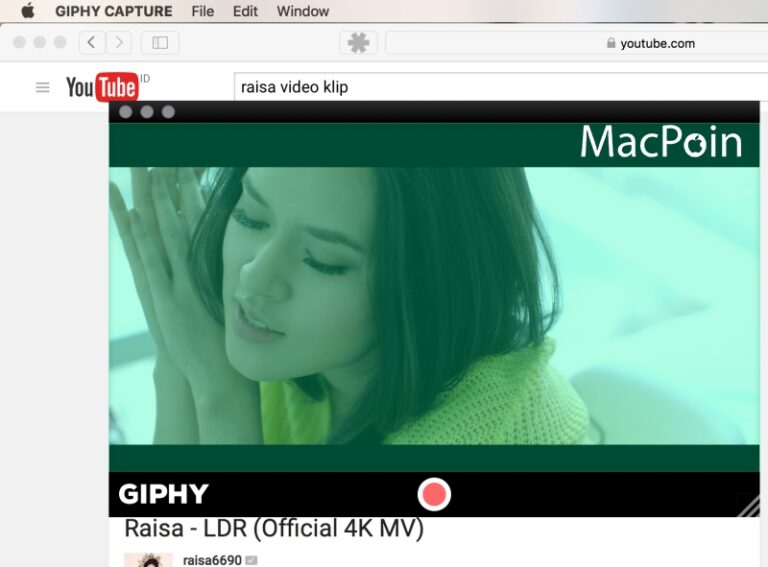 Membuat Animasi GIF di Mac OS X dengan Giphy Capture