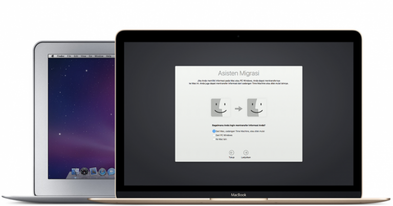 Memindahkan Data Mac ke Mac Baru dengan Asisten Migrasi