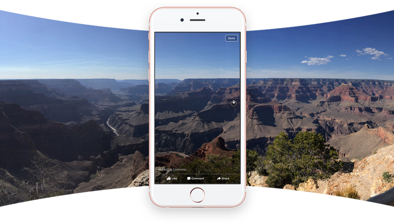 Facebook for iOS Akhirnya Mendukung Foto 360 Derajat
