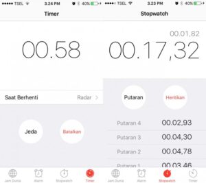 Begini Cara Menggunakan Stopwatch dan Timer di iPhone