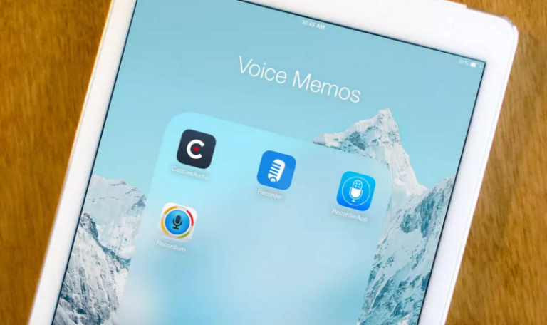 Aplikasi Voice Memo Pilihan Untuk iPad