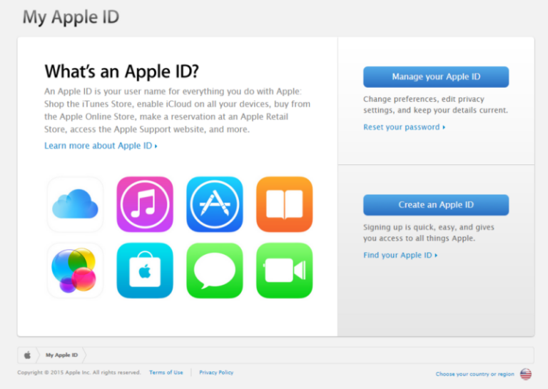 Membuat Apple ID Dari Web