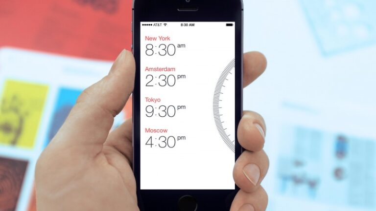 Memantau Waktu di Berbagai Tempat di Dunia Dengan iPhone