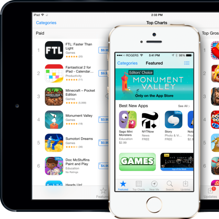 Membuat Wishlist di App Store dan iTunes Store.\