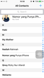 Cara Memasang Foto pada Kontak iPhone (1)