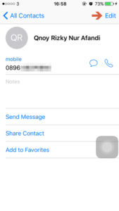 Cara Memasang Foto pada Kontak iPhone (2)