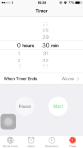 Cara Membuat Sleep Timer pada iPhone iPad (3)