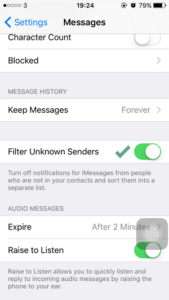 Cara Memfilter SMS dari Nomor yang Tidak Dikenal pada iPhone (2)