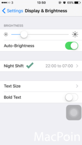 Cara Mengaktifkan Mode Night Shift di iPhone iPad (iOS 9 (2)