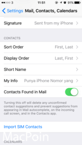 Cara Mengganti Urutan Kontak pada iPhone (4)