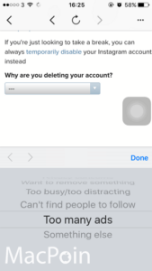 Cara Menghapus Akun Instagram dari iPhone (8)