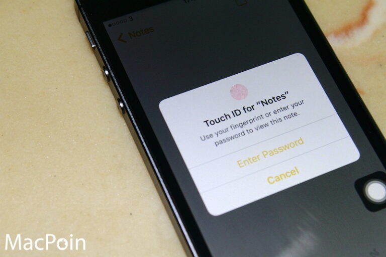 Cara Mengunci Note dengan Touch ID atau Password di iPhone iPad (1)