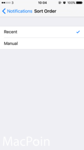 Cara Mengurutkan Notifikasi pada iPhone iPad (iOS 9) (4)