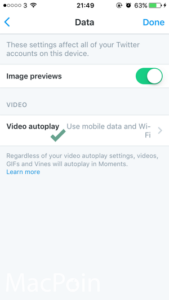 Cata Mematikan Auto-play Video Twitter di iPhone iPad (5)