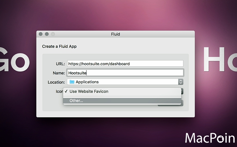 Mengubah Web Menjadi Aplikasi Mac Menggunakan Fluid Mengubah Web Menjadi Aplikasi Mac Menggunakan Fluid
