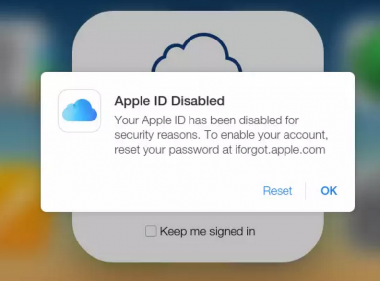 2 Cara Mengatasi Masalah Apple ID Has Been Disabled