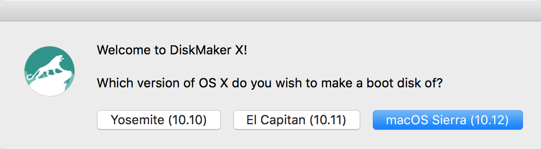 making a usb bootable mac os x seirra install