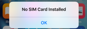 Memperbaiki Masalah Kartu SIM Error Installed di iPhone