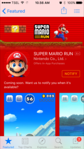 Super Mario Run dari Nintendo Sudah Muncul di App Store