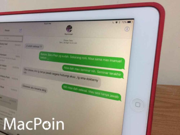 Cara Mengirim SMS Menggunakan iPad