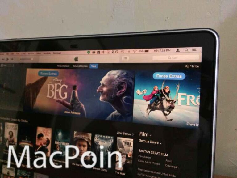 Cara Membeli Film atau Movie di iTunes Store Gratis