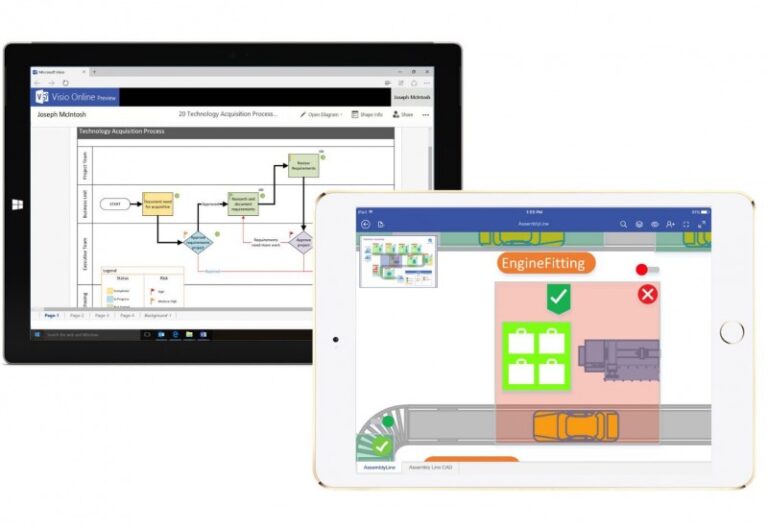 Microsoft Rilis Aplikasi Visio Gratis ke App Store