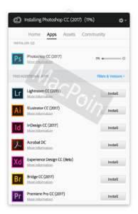 Cara Download Adobe CC 2017 dengan Creative Cloud