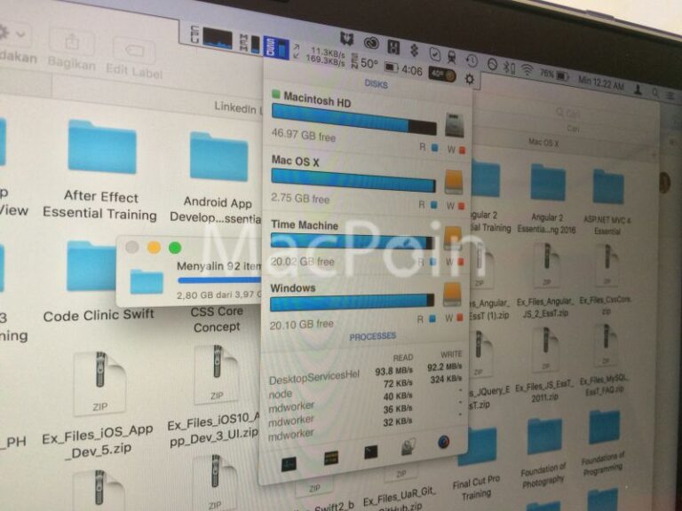 Cara Mengetahui Aktivitas Disk di Mac dan MacBook