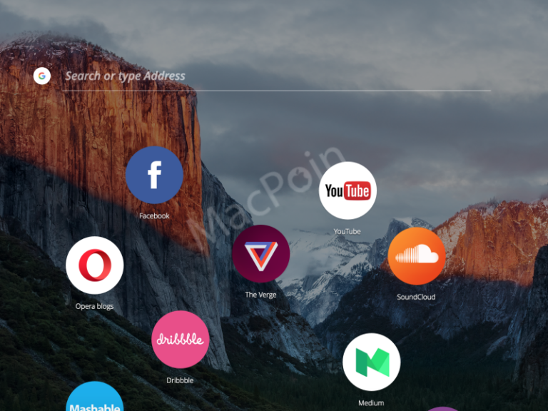 Download Gratis Opera Neon for Mac Browser Masa Depan