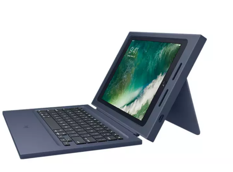 Logitech Merilis Rugged Combo: Keyboard Case iPad 9.7 Inci