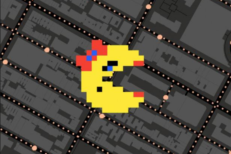 Tutorial Cara Bermain Pac-Man di Google Maps