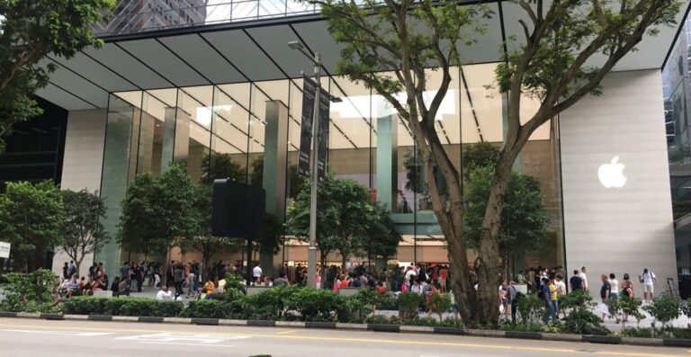 Resmi Dibuka, Seperti Inilah Apple Store Baru di Singapore