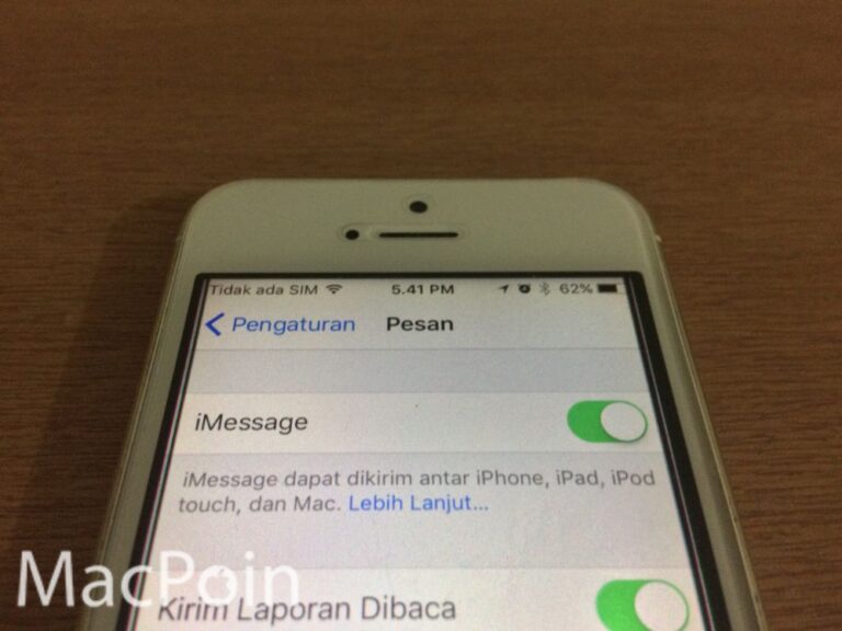 Mengatasi Error dan Gagal Aktivasi iMessage di iPhone