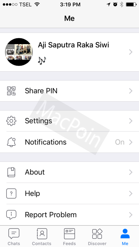 Cara Mengunci Aplikasi BBM di iPhone dengan Passcode