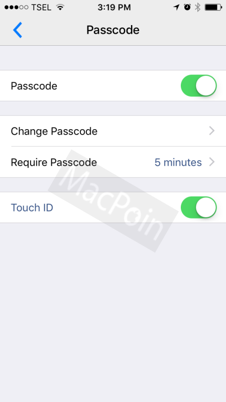 Cara Mengunci Aplikasi BBM di iPhone dengan Passcode