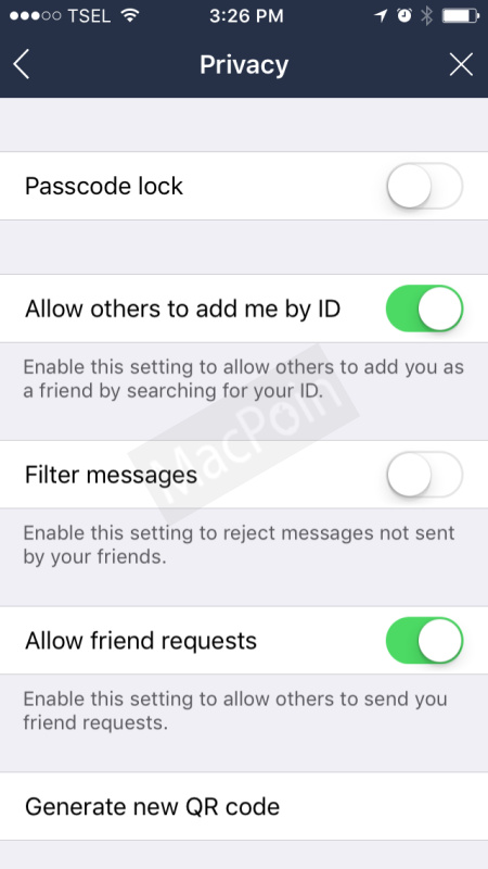 Cara Mengunci LINE di iPhone dengan Membuat Passcode