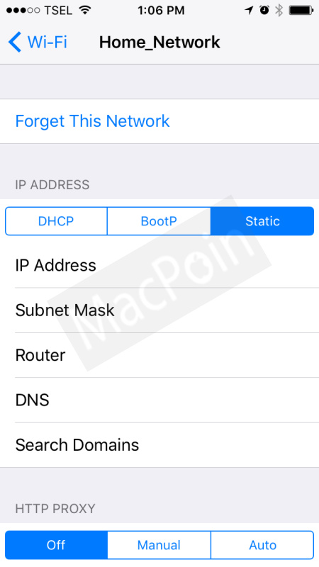 How to get ip address via whatsapp