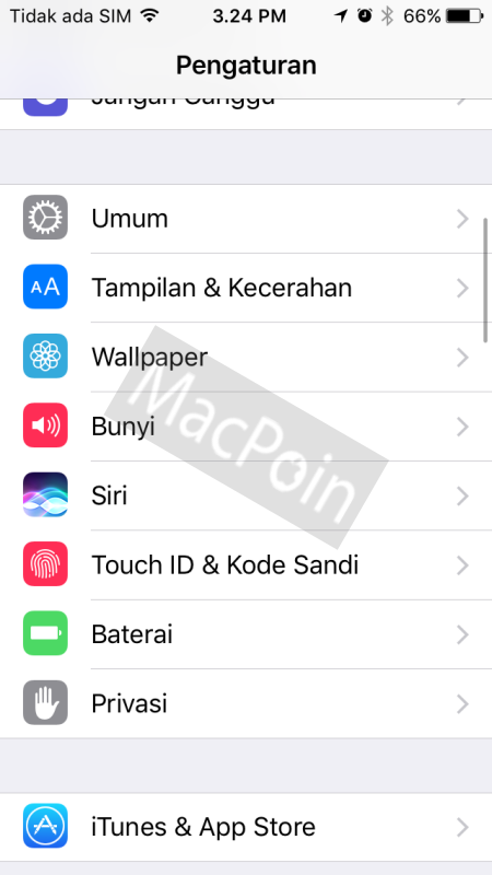 Cara Mematikan Passcode Lock di iPhone dan iPad