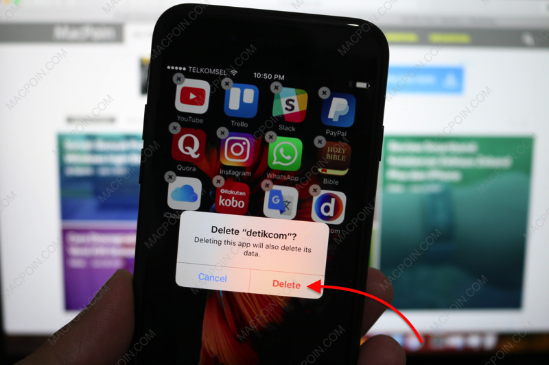 Cara Menghapus Aplikasi di iPhone