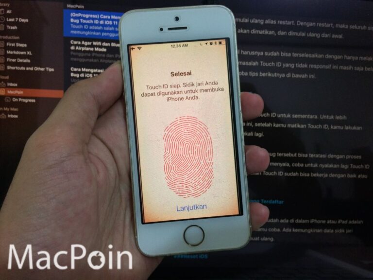 Cara Mengatasi Masalah Bug Touch ID di iOS 11