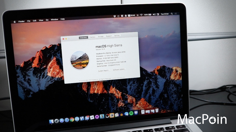 upgrade mac from high sierra