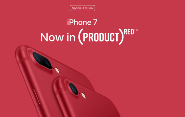 Apple Hentikan Penjualan iPhone 7 (PRODUCT)RED