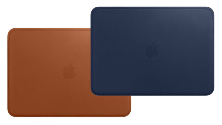 Apple Resmi Rilis Leather Sleeve Untuk MacBook 12 Inch