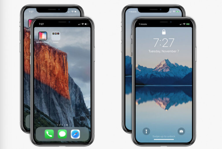 Cara Menghilangkan Notch iPhone X dengan Notch Remover