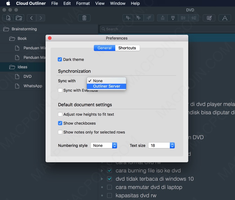 Cloud Outliner 2 Pro: Aplikasi Brainstorming untuk Mac (Review)