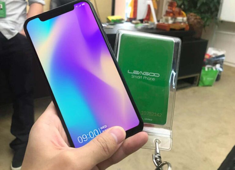 LEAGOO S9, Smartphone Android Tiruan iPhone X Super Mirip