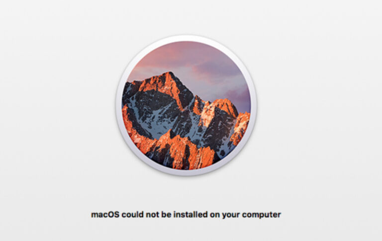 Cara Atasi Path Penyebab macOS Could not be Installed