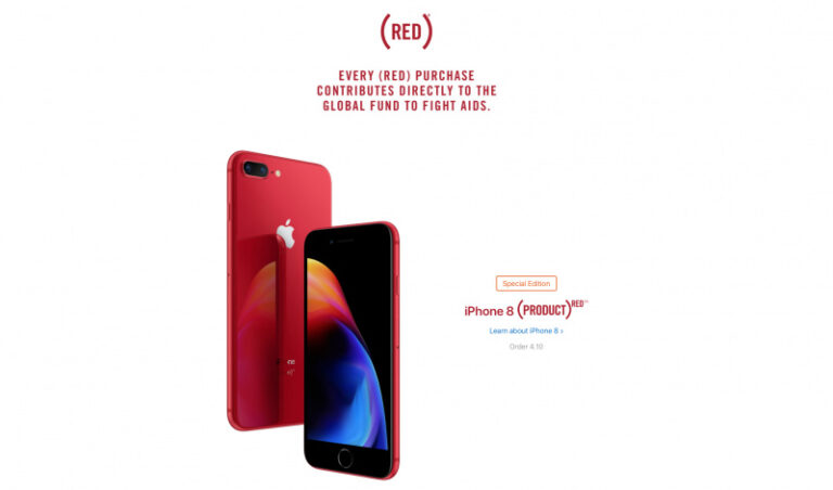 Resmi! Apple Rilis iPhone 8 dan iPhone 8 Plus (PRODUCT)RED Special Edition